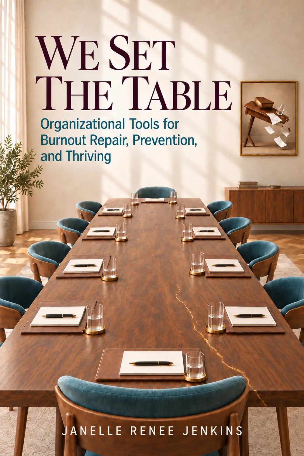 Cover of We Set the Table by Janelle Renee Jenkins